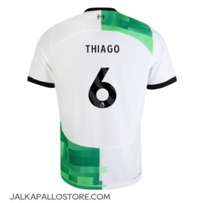 Liverpool Thiago Alcantara #6 Vieraspaita 2023-24 Lyhythihainen